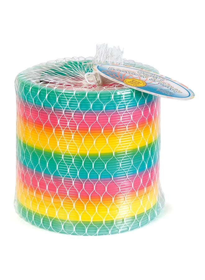  توبار لعبة سبرينكي سلينكي عملاقة بألوان قوس قزح - مقاس 155x155x150سم