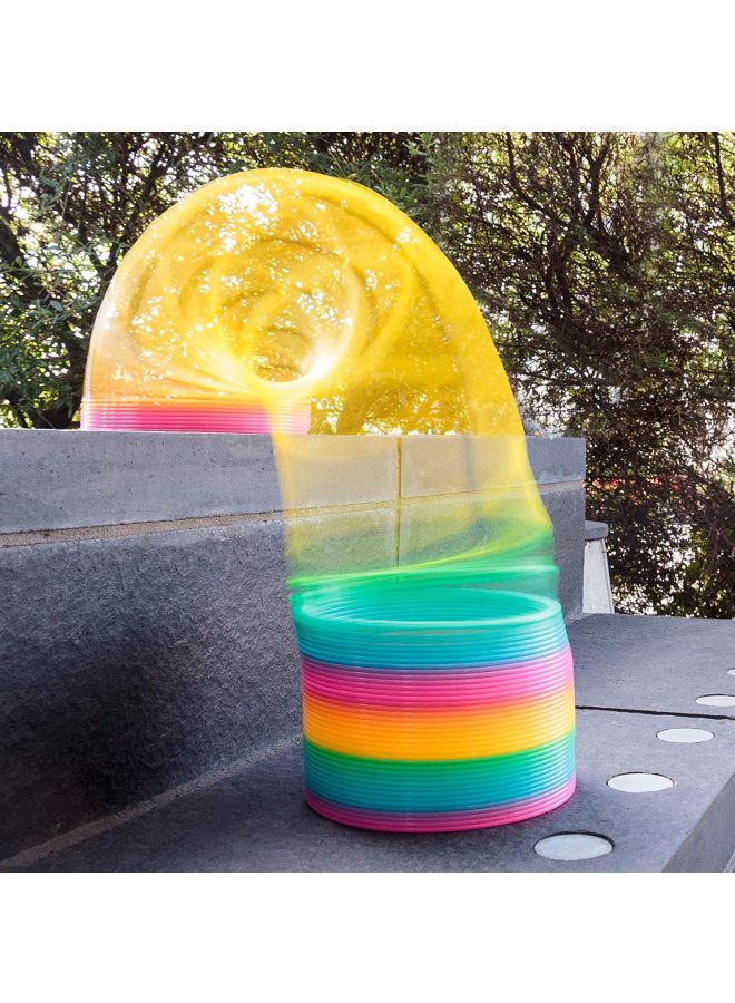  توبار لعبة سبرينكي سلينكي عملاقة بألوان قوس قزح - مقاس 155x155x150سم
