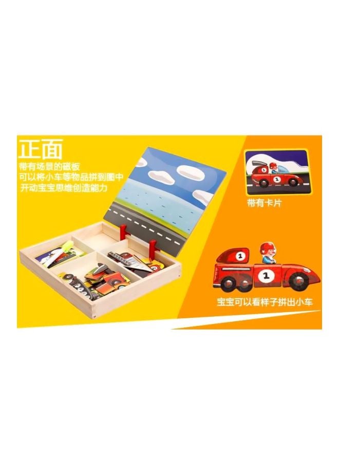 ال دبليو لعبة أحجية مغناطيسية لوحية 4 قطع - طراز J4ZZ2L46