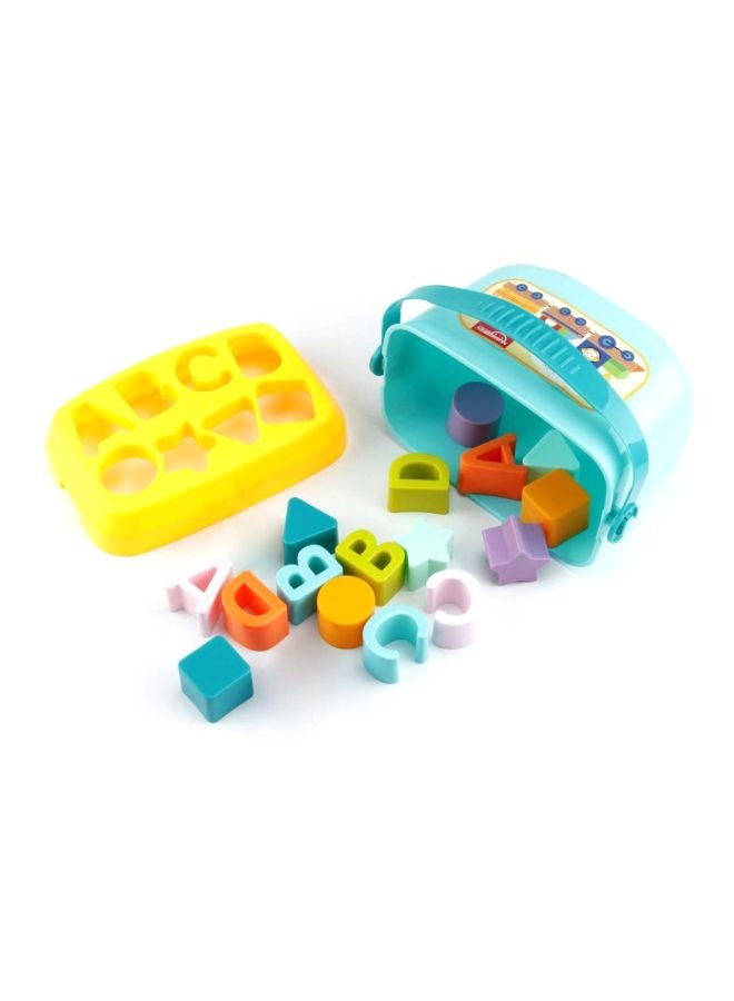 هوانجر لعبة مكعبات تعليمية للأطفال - 16 قطعة