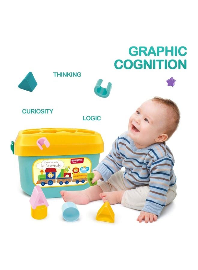 هوانجر لعبة مكعبات تعليمية للأطفال - 16 قطعة