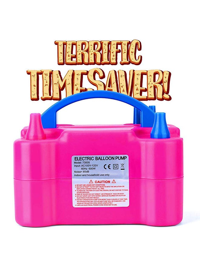  منفاخ كهربائي للبالونات بفوهتين