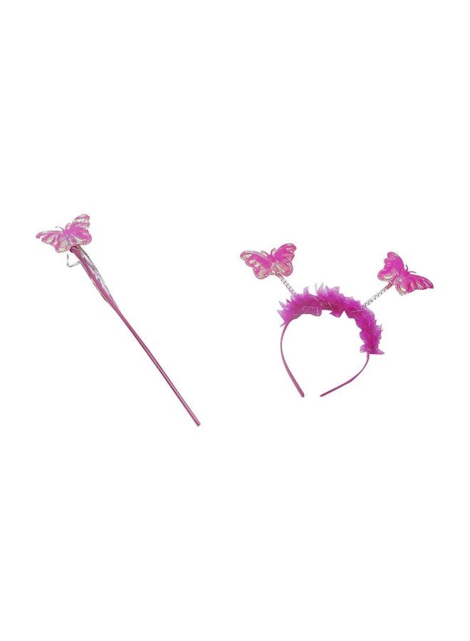 رويالز طقم زي تنكري فراشة - 3 قطع 