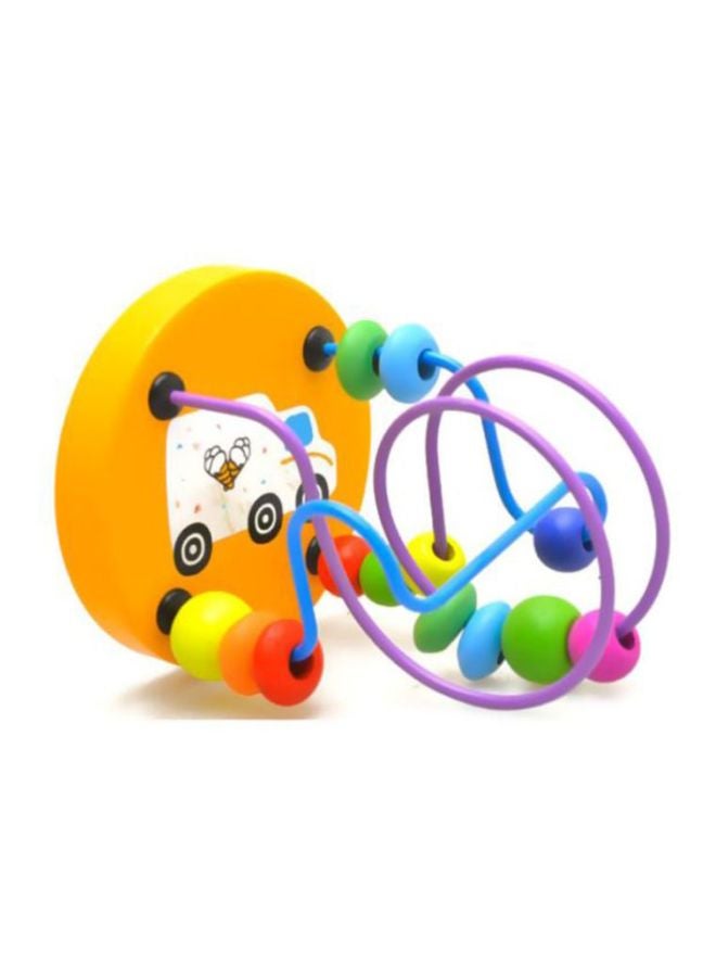 كول بيبي لعبة خشبية تعليمية متاهة رولر كوستر