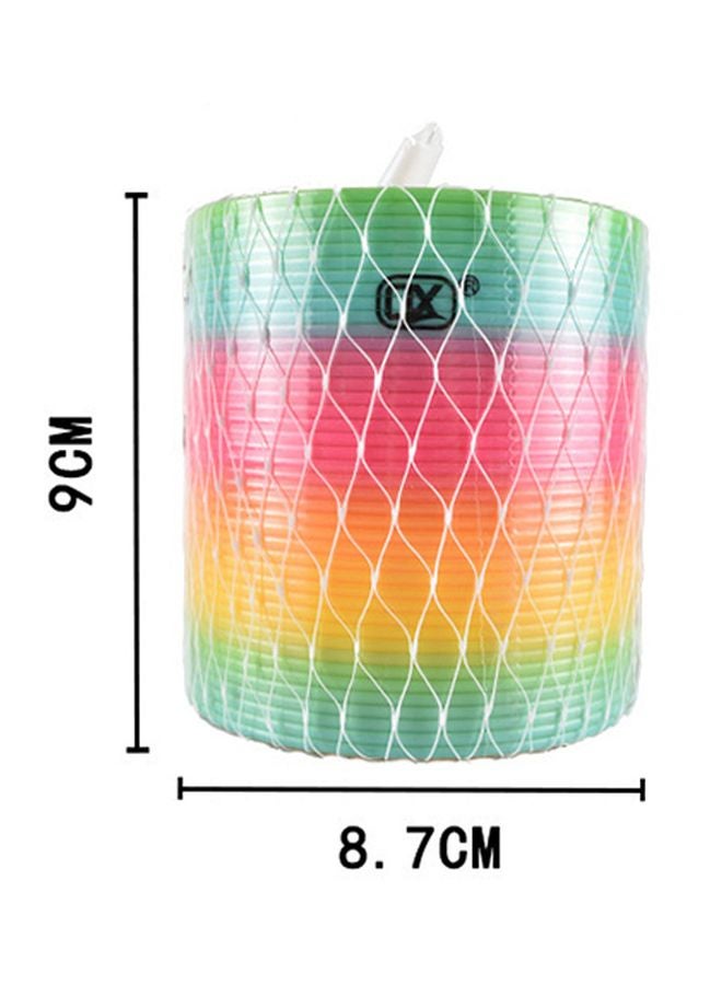 قوس قزح بلاستيكي - بحجم 9x8.7 سم