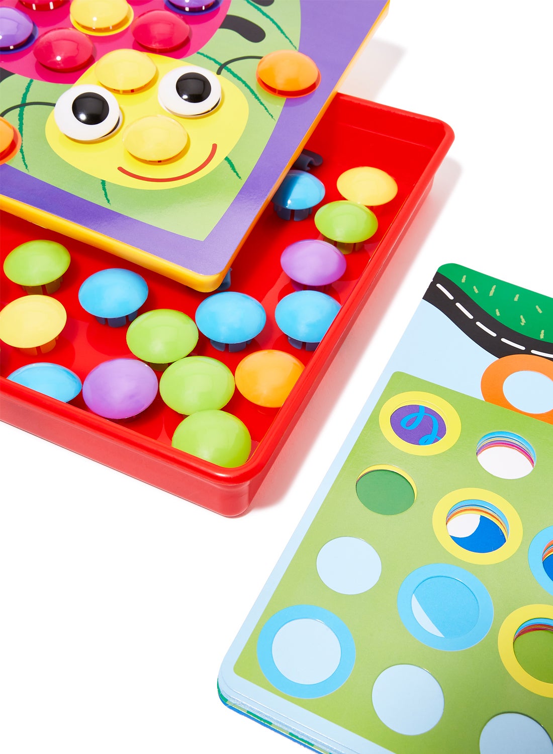 دولار بلس لعبة بناء أشكال ملونة