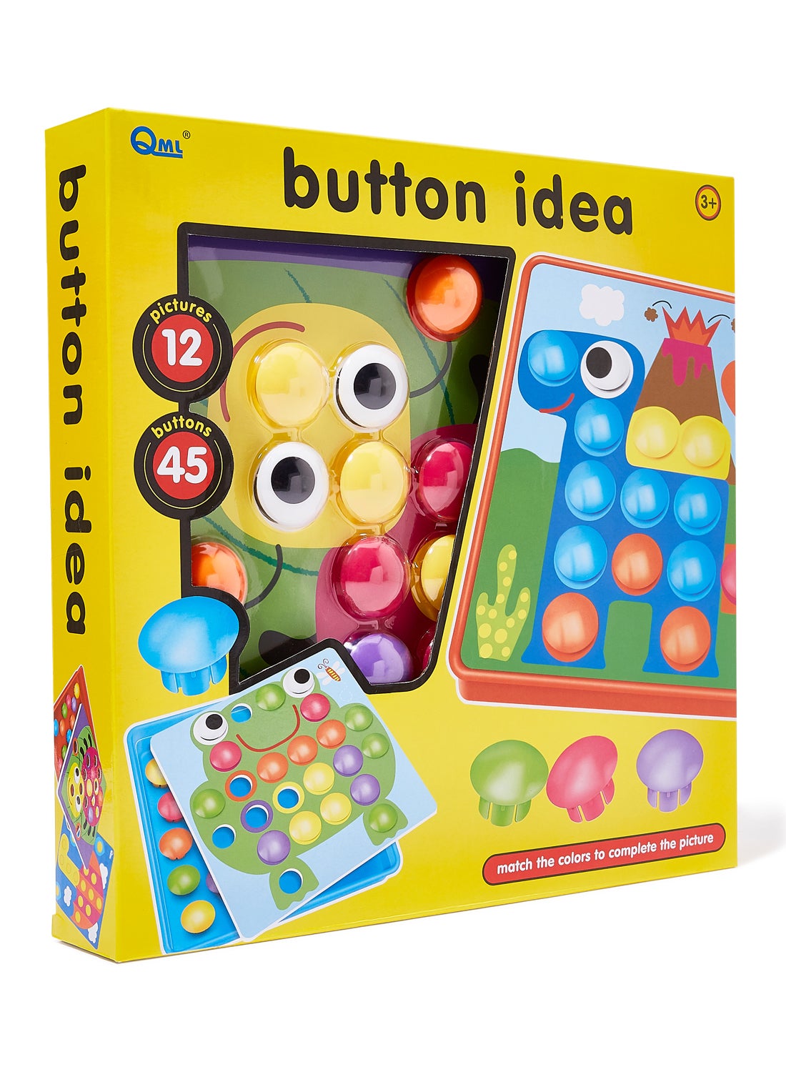 دولار بلس لعبة بناء أشكال ملونة