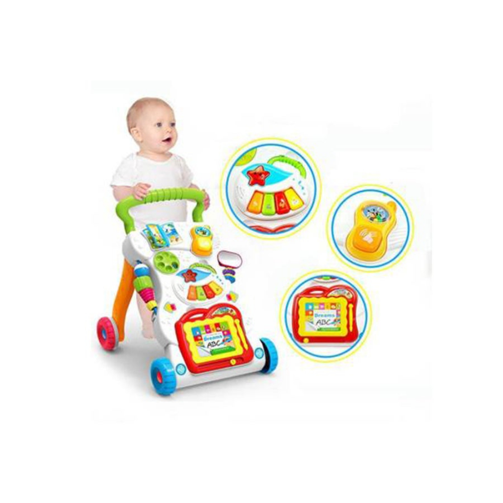 هوانجر مشاية أطفال بتصميم بيانو وموسيقى