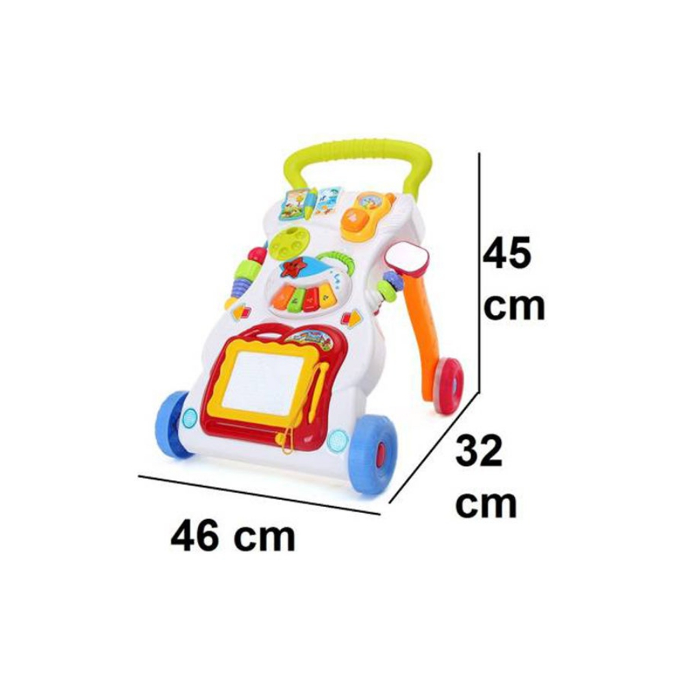 هوانجر مشاية أطفال بتصميم بيانو وموسيقى