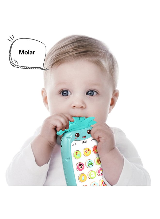 لعبة محاكاة موسيقية بتصميم هاتف محمول وجهاز تحكم - 7x2.5x15 سم