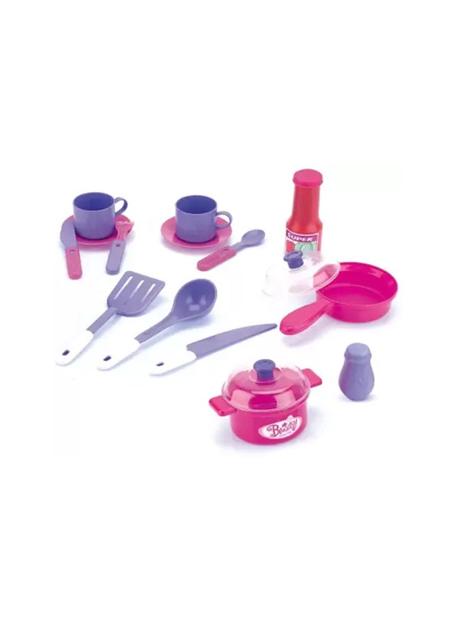 شونج تشينج مجموعة أدوات مطبخ موسيقية ومضيئة