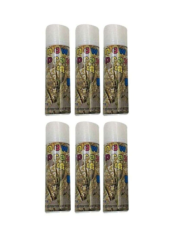 طقم بخاخ ثلج للحفلات - 6 قطع