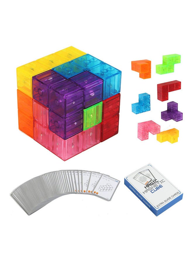  مكعبات مغناطيسية 7 قطع - 9.5 × 9.5 × 9.5 سم