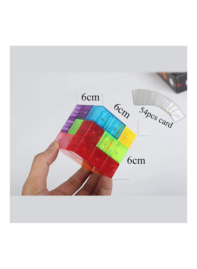  مكعبات مغناطيسية 7 قطع - 9.5 × 9.5 × 9.5 سم