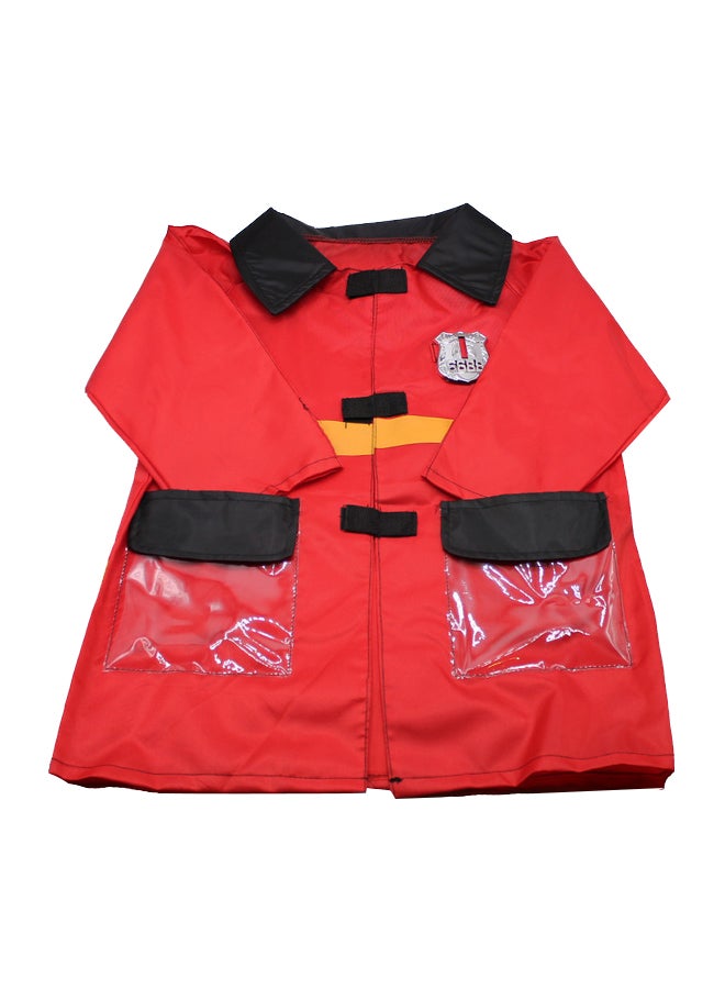 فاميلي سنتر زي مقاتل النار في حقيبة - مقاس 36 سم