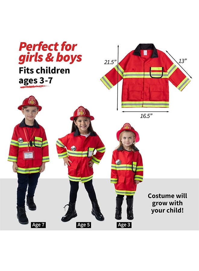 فاميلي سنتر زي مقاتل النار في حقيبة - مقاس 36 سم