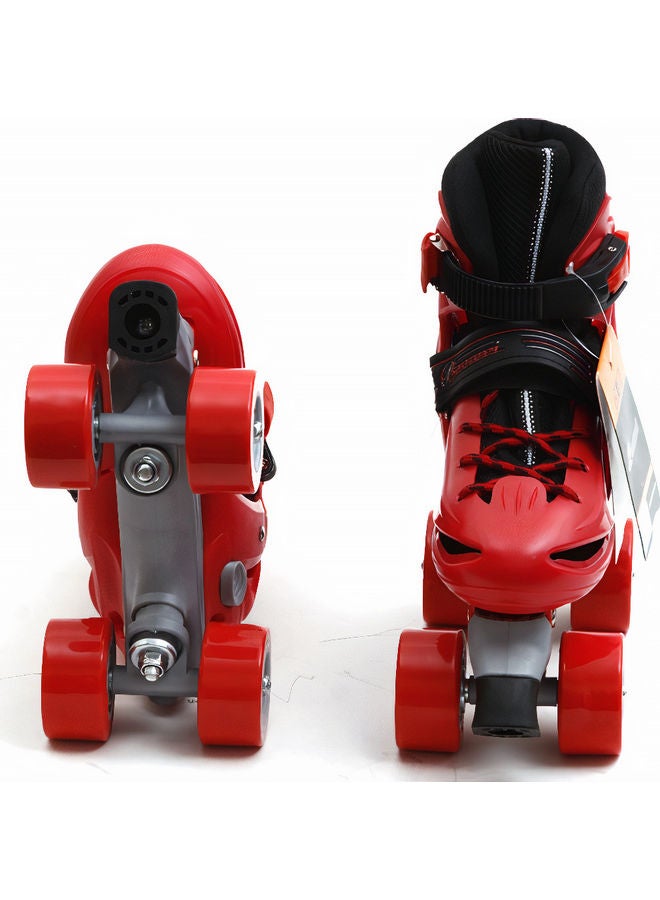 حذاء تزلج بعجلة واحدة قابل للتعديل - مقاس M