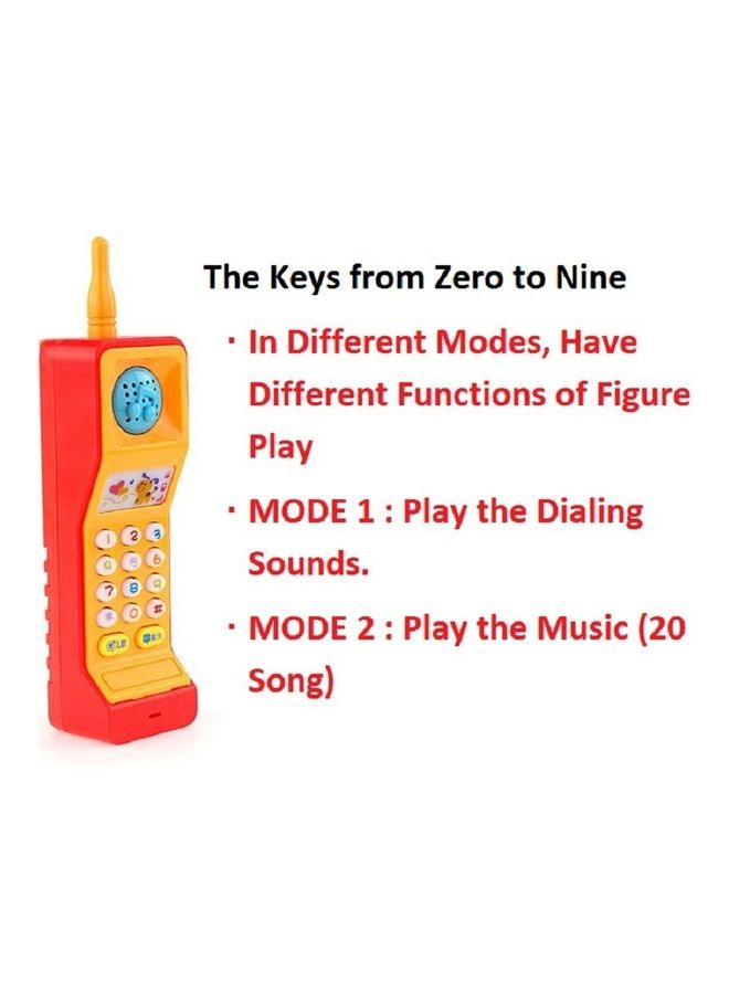 إي أم أو بي لعبة هاتف محمول موسيقية مع مؤثرات ضوئية وصوتية