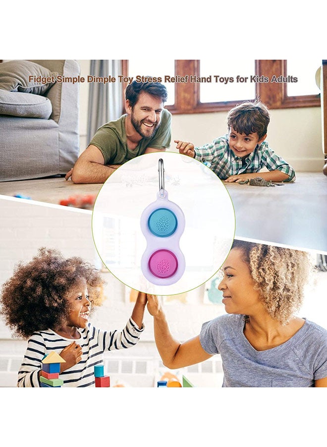 لعبة سيليكون مريحة لتخفيف التوتر - 8.26 × 3.81 × 2.54 سم 