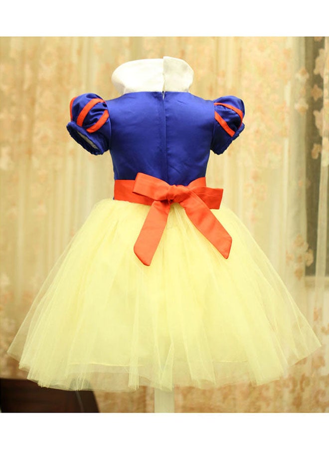 مس تيارا زي فستان تنكري قطن شخصية سنو وايت - 140 سم