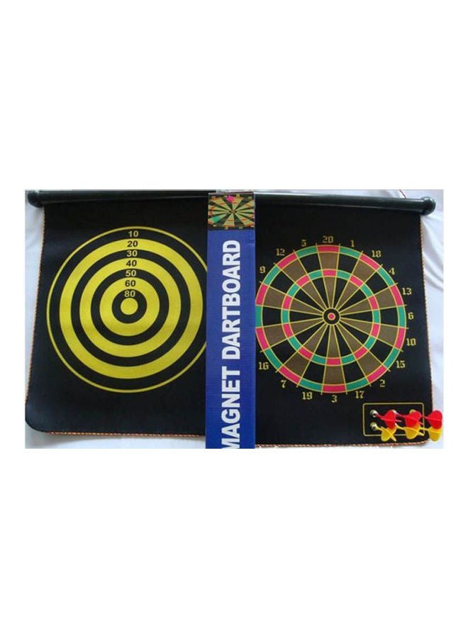 طقم سهام مغناطيسية آمنة مزدوجة الوجوه - 17 بوصة