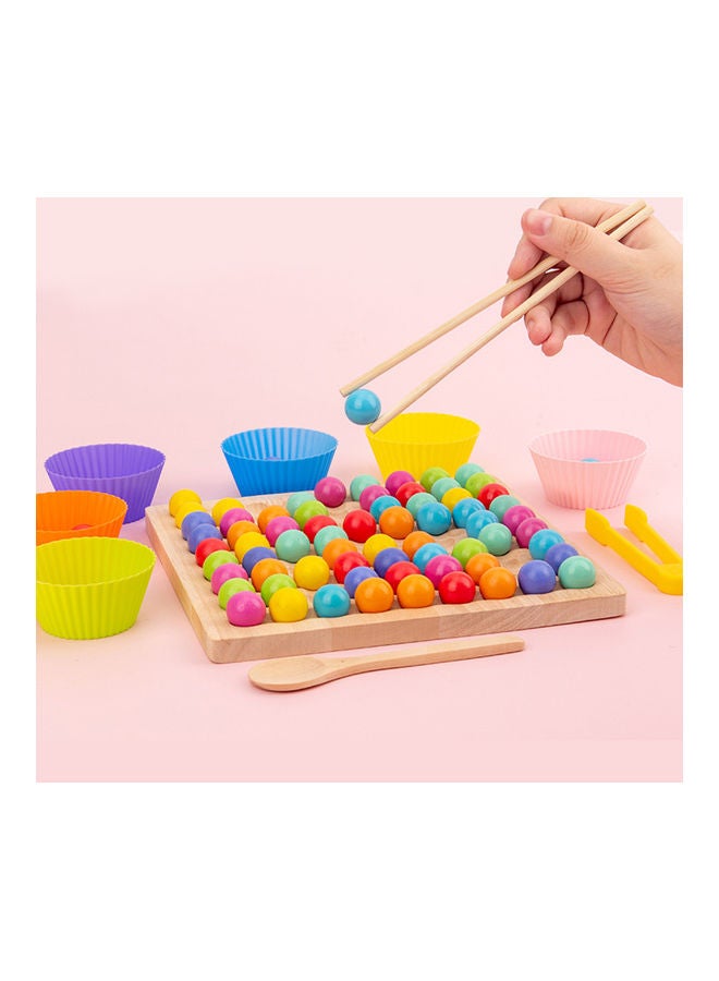 لعبة بازل خشبية منطقية 