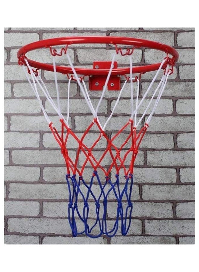 فيتنس ورلد سلة بتصميم تفاعلي مزودة بشبكة ومسمار - 10x10 سم