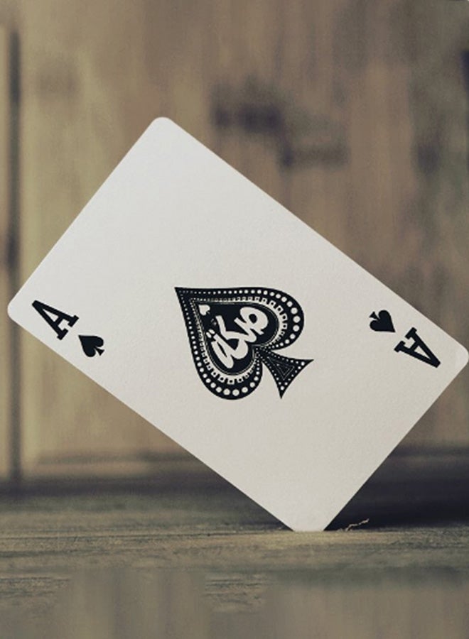 صكة بطاقات لعبة الورق