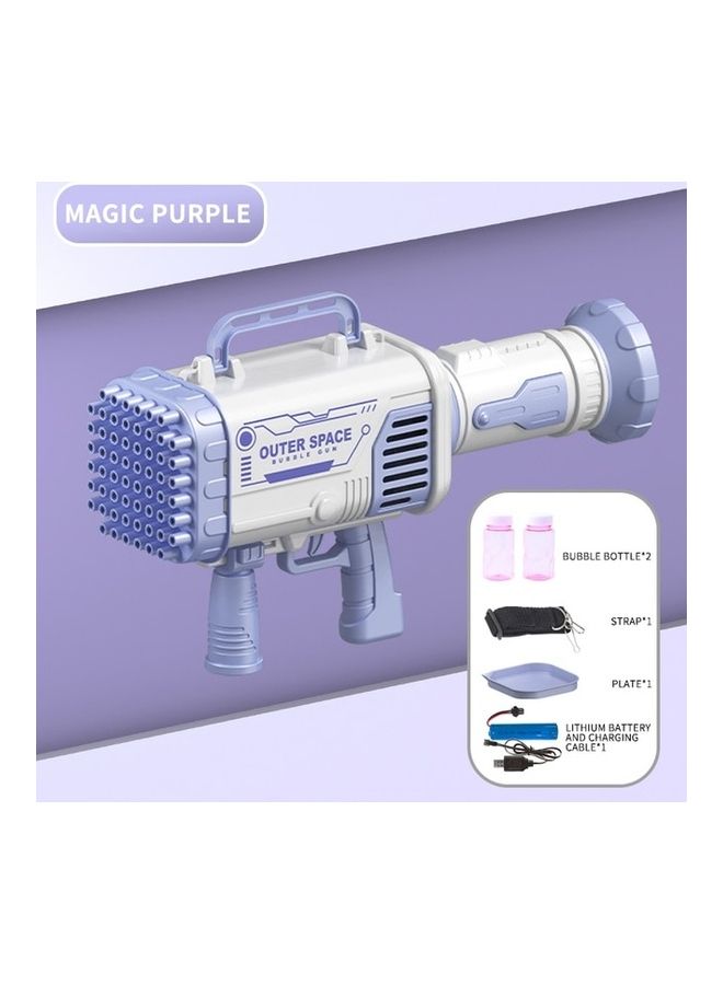 موكوم لعبة مسدس فقاعات أوتوماتيكي ب60 فتحة موديل M365 - بنفسجي