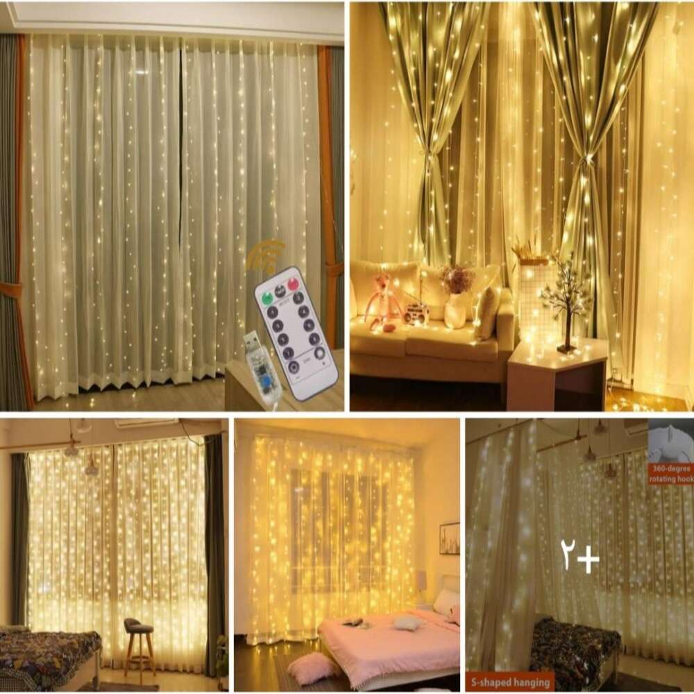 ستارة إضاءة رمضانية بمقاس 3×3 متر