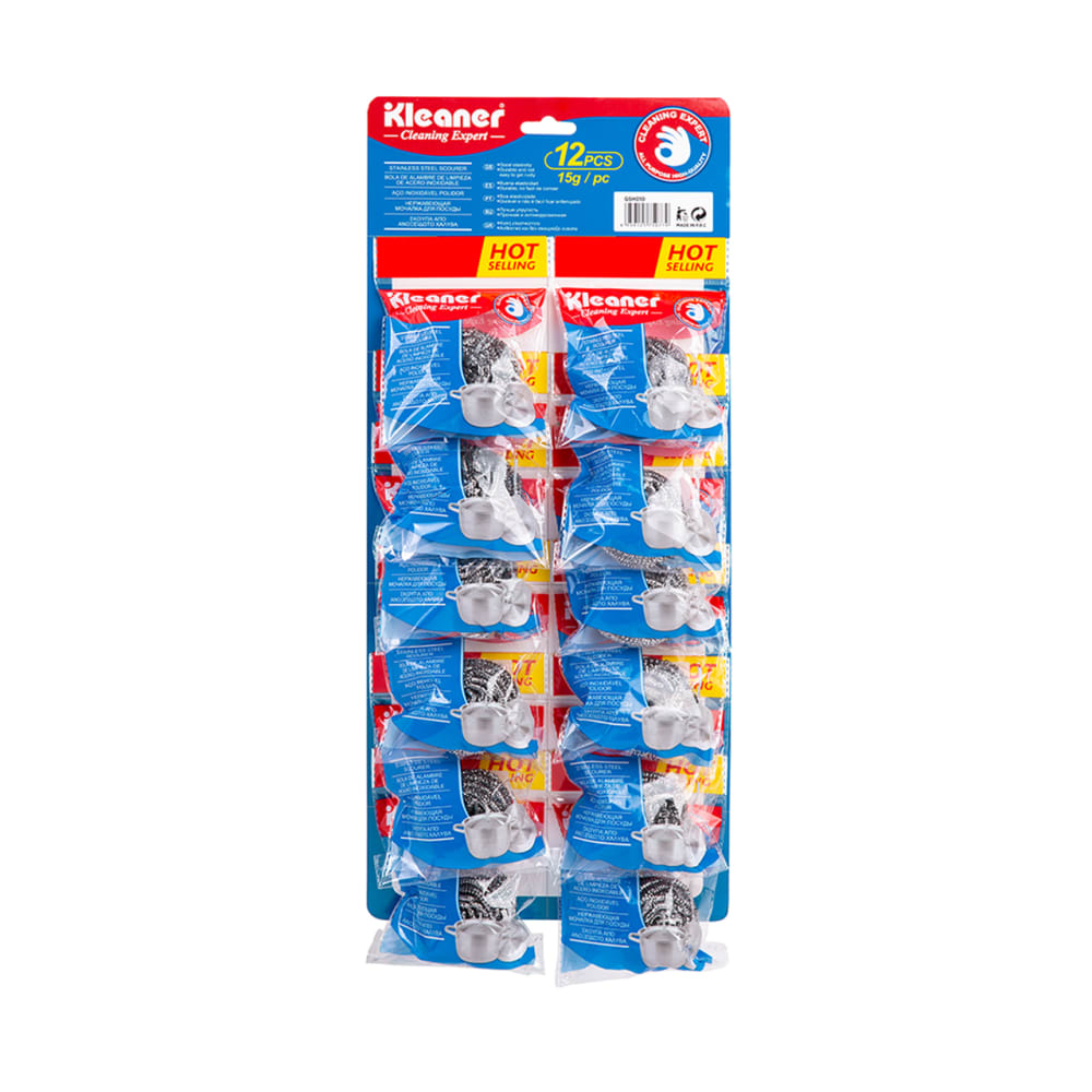 
كلينر سلك جلي الأطباق 12 قطعة - موديل GSH010