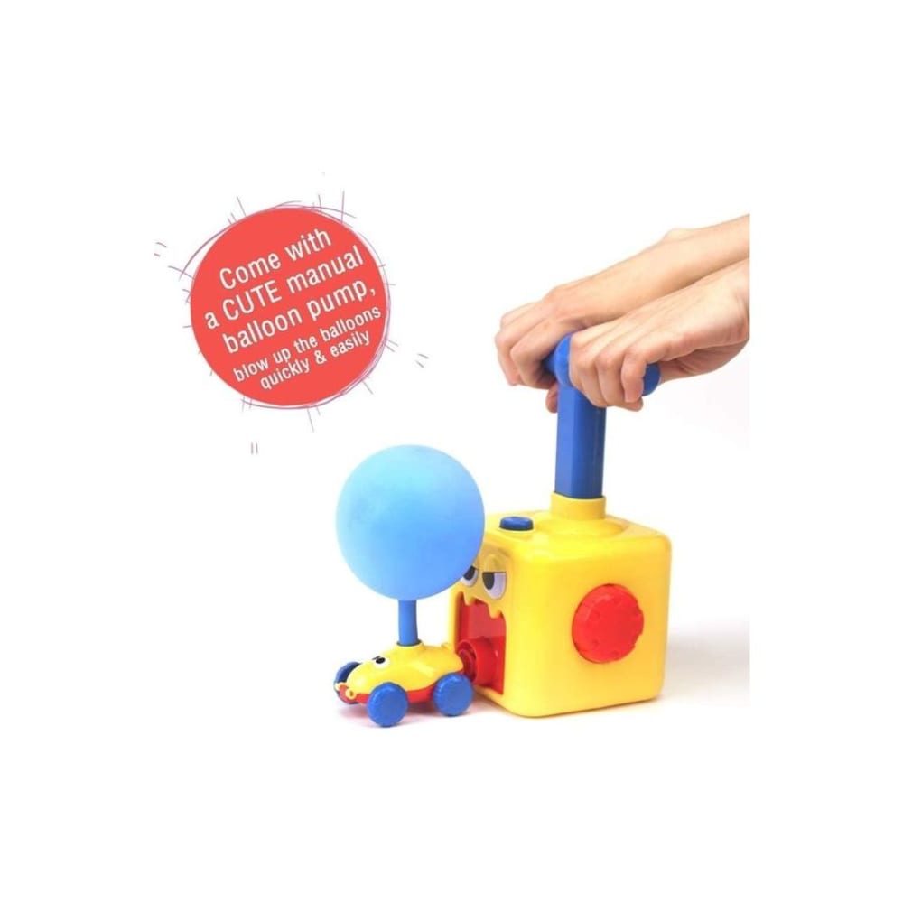  لعبة سيارات سباق بالونات مزودة بمضخة يدوية للأطفال - موديل ETWJ646AQQC-6