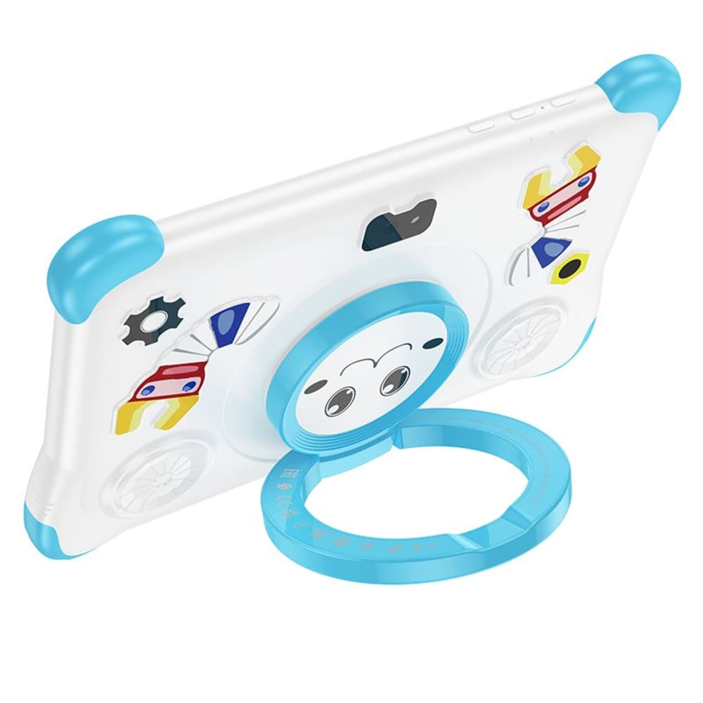 هوكو أيباد للأطفال بذاكرة داخلية 32 جيجابايت ورام 6 جيجابايت و شاشة مقاس 8 بوصات موديل HI10 - أبيض