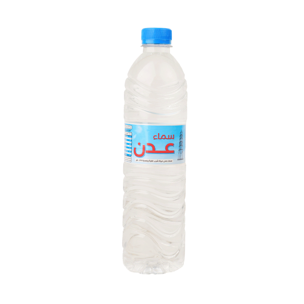 سماء عدن مياه شرب نقية - 750 مل