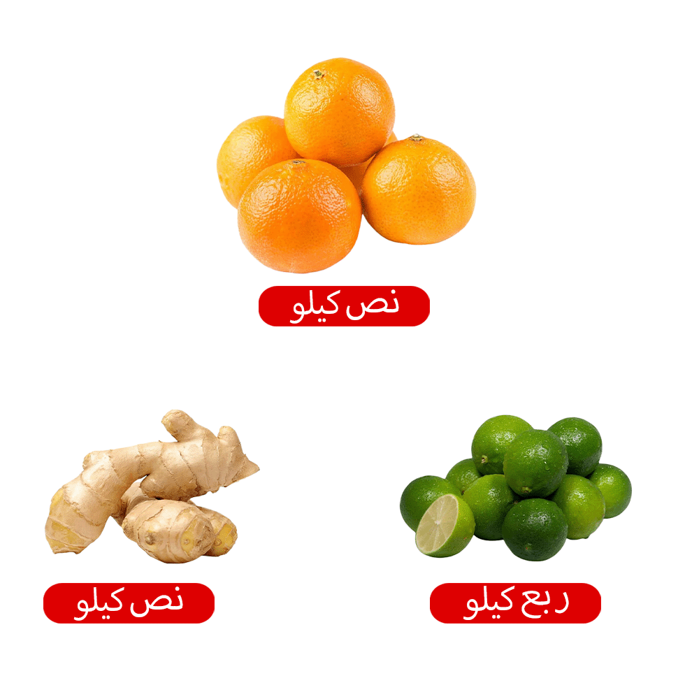 باكج الفواكة الطازجة 3*1