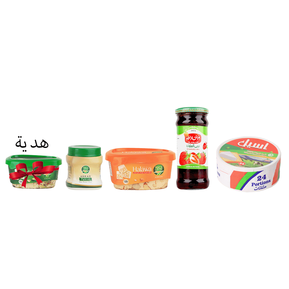 باكج فطور الصباح المتكامل 5 × 1+ هدية مجانية