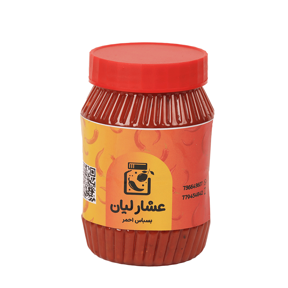 ليان عشار بسباس أحمر - 425 جم