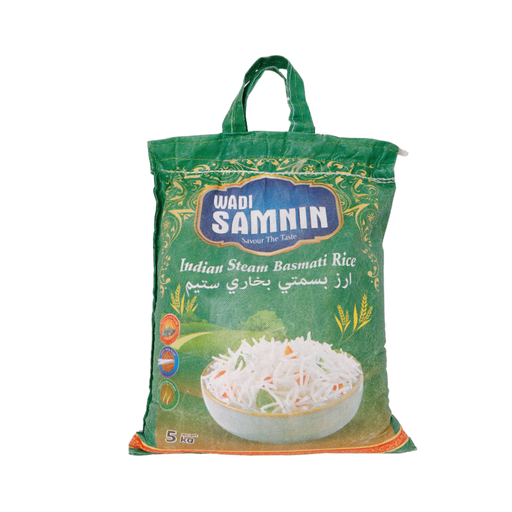 وادي سمنين أرز بسمتي بخاري ستيم - 5 كجم