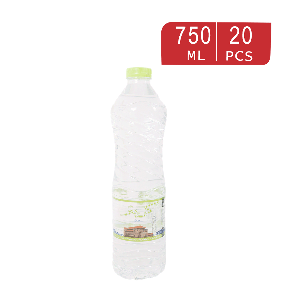 مياة كريتر نقية وصحية - 750 مل × 20 حبة