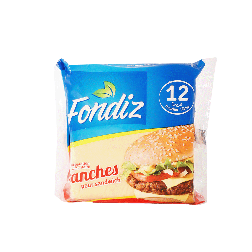 جبن شرائح فوندز عالية الجودة -  200 جم 