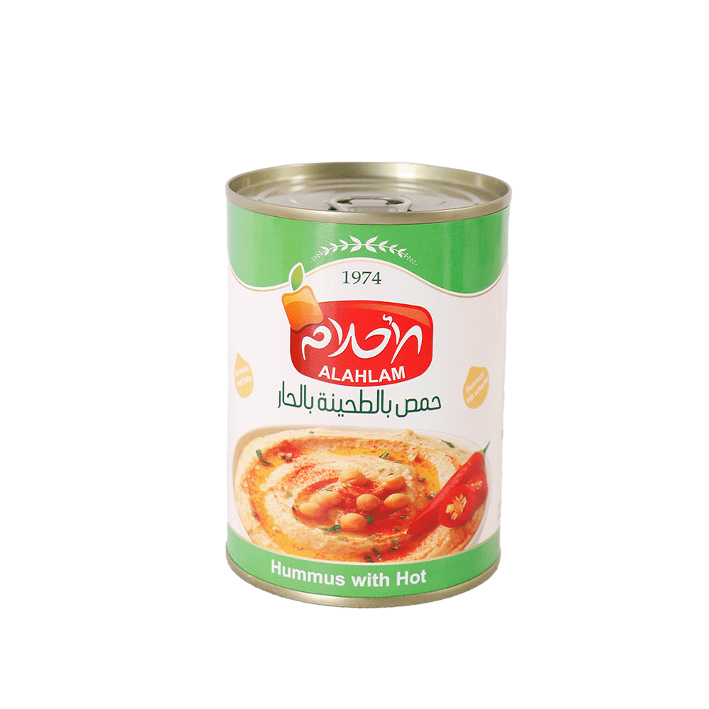 حمص الأحلام بالطحينية والفلفل الحار - 400 جم