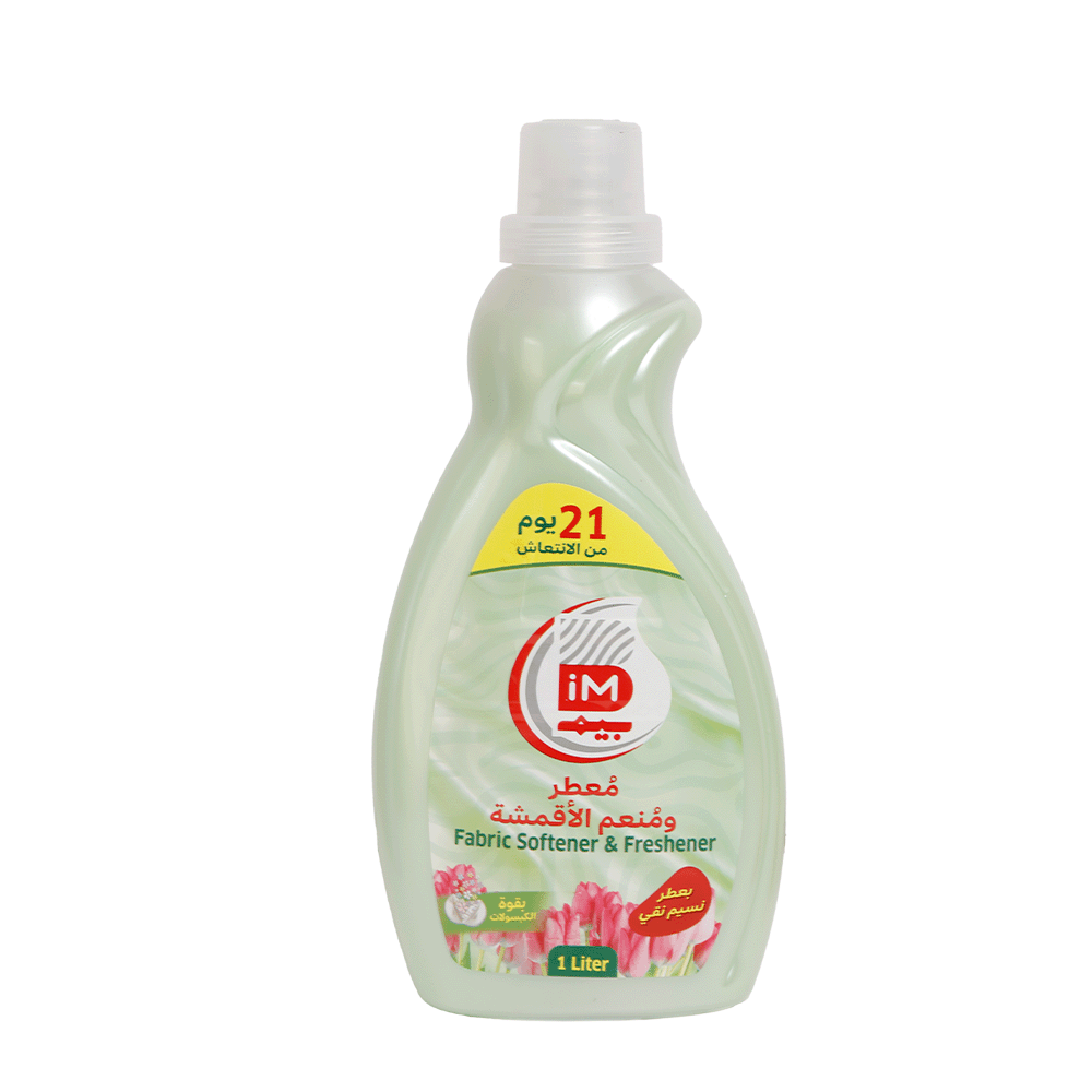 بيم معطر ومنعم الأقمشة برائحة النسيم النقي - 1 لتر