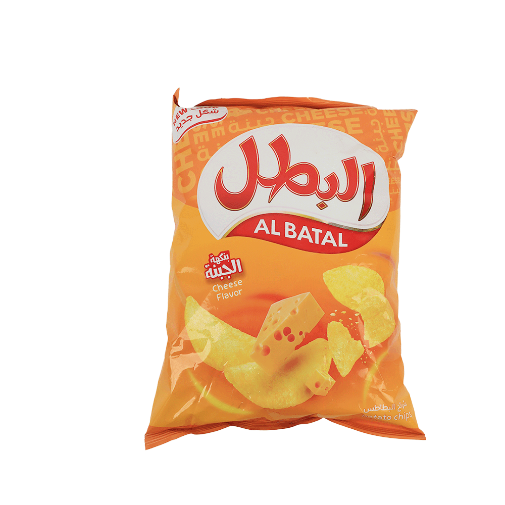  البطل بطاطس بنكهة الجبن -110جم
