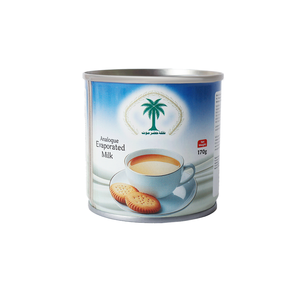 نخلة حضرموت شبيه حليب مبخر 170 جم × 48 حبة