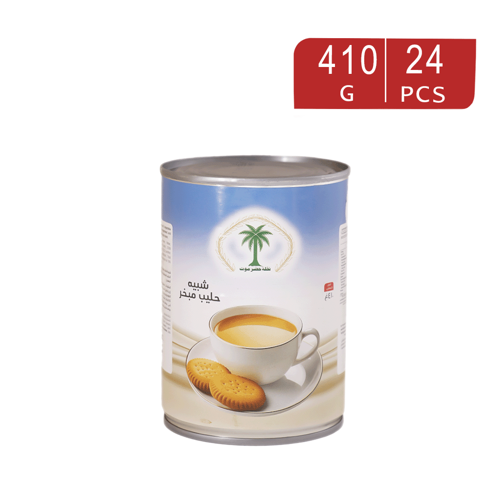 نخلة حضرموت شبية الحليب مبخر 410 جم - 24 علبة