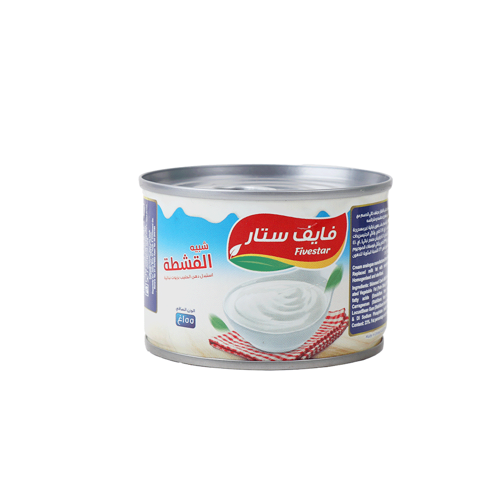 فايف ستار بديل القشطة الكريمي - 155 جم