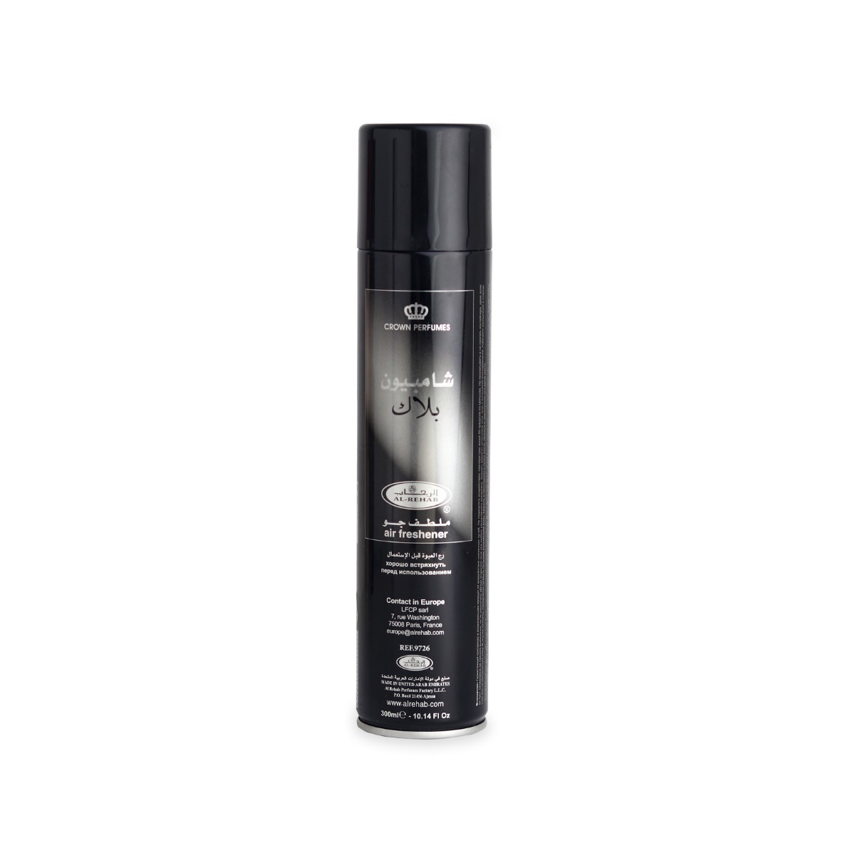 الرحاب معطر جو شامبيون بلاك - 300 مل
