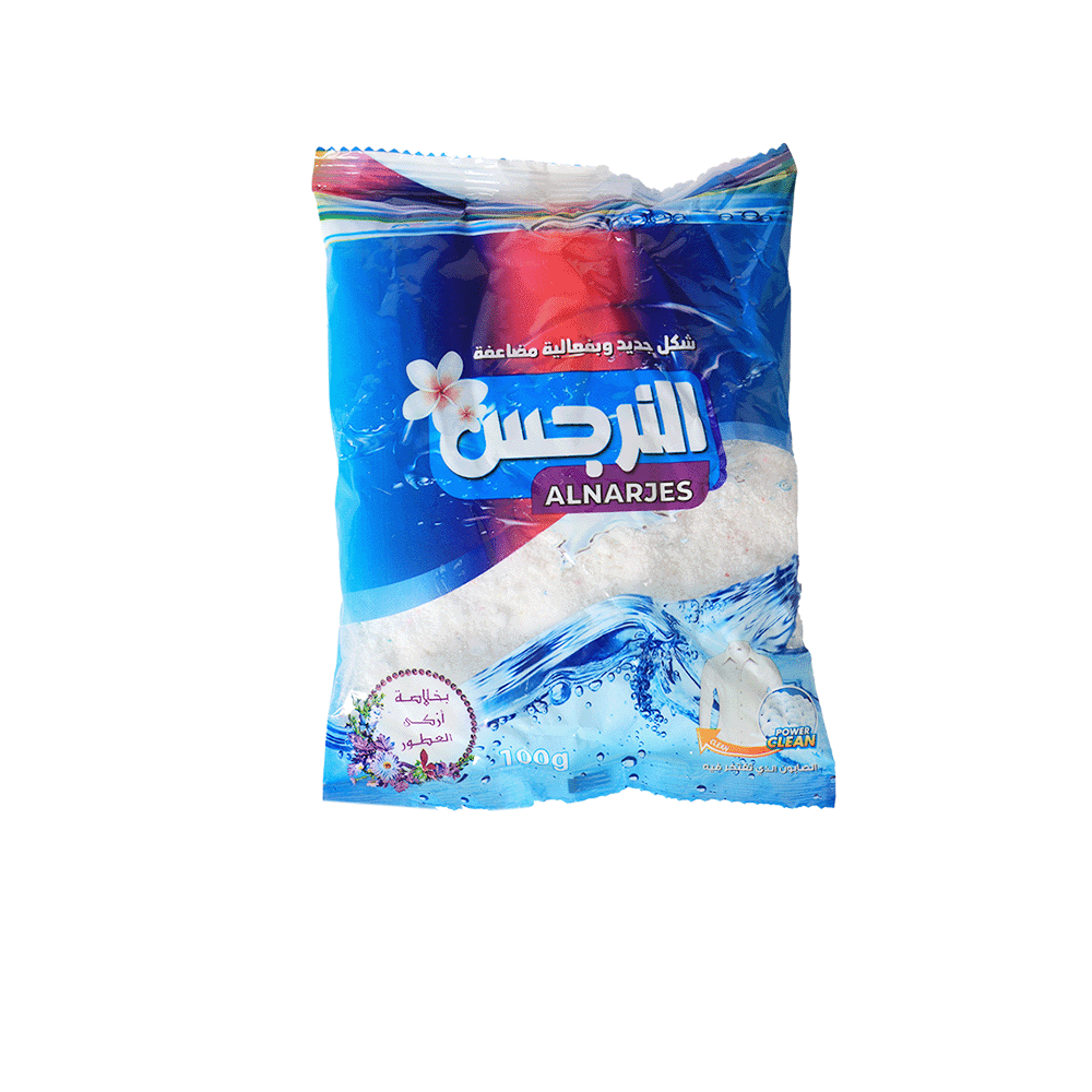 النرجس مسحوق غسيل الملابس - 100 جم 