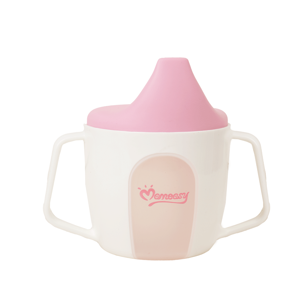 مام ايزي كوب أطفال بلاستيكي بمقبضين - 150 مل-pink