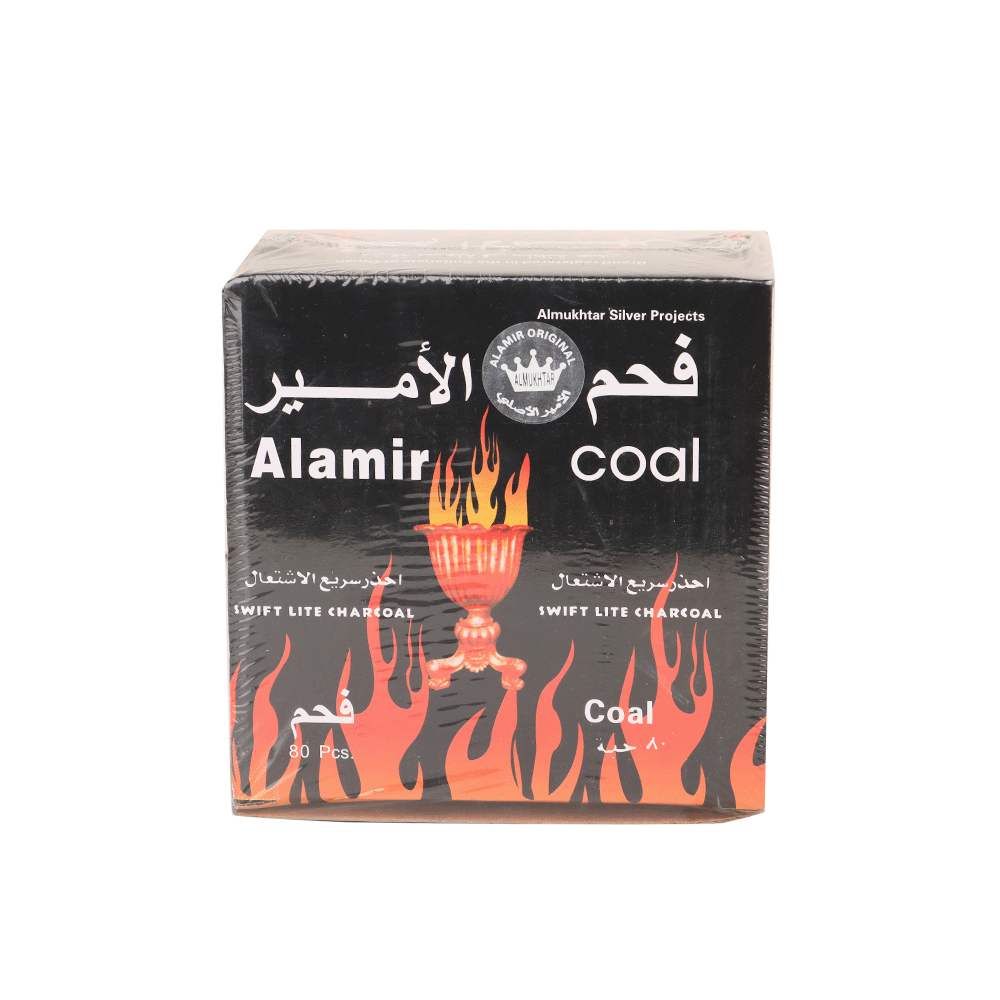 الأمير فحم سريع الأشتعال - 80 قطعة
